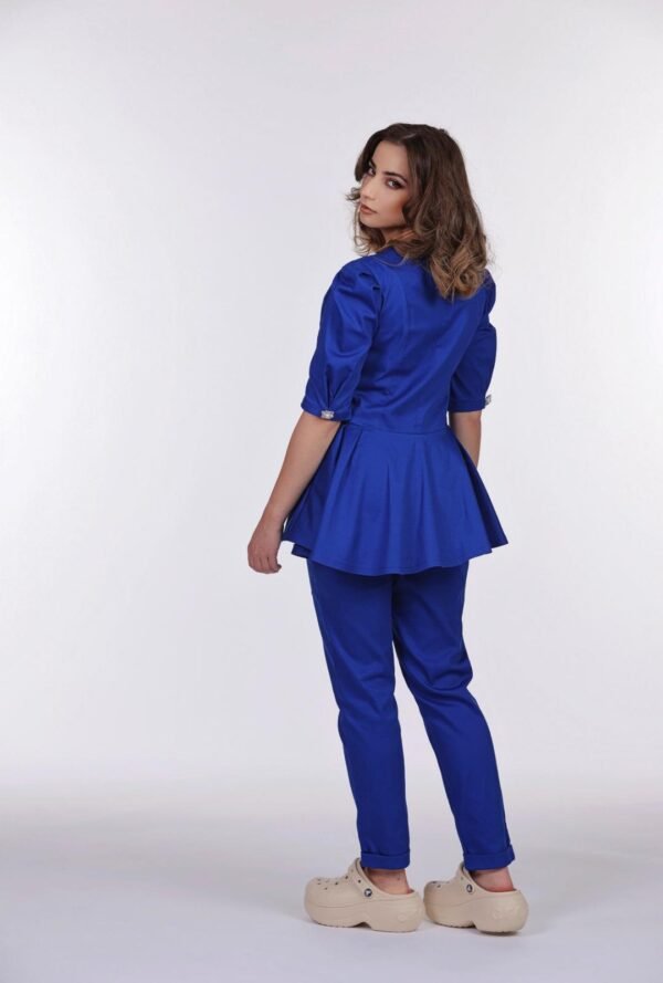 Costum medical Royal Blue - imagine 3