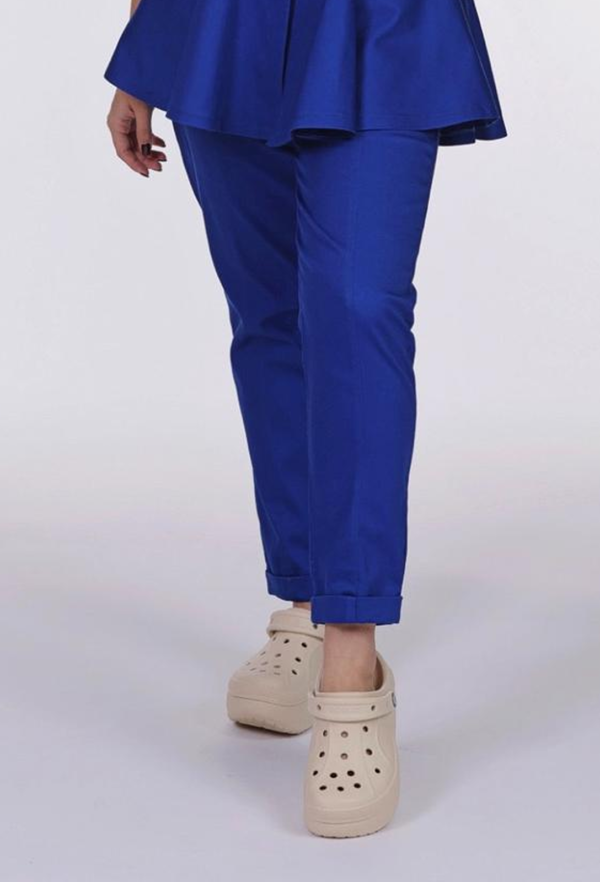 Pantaloni medicali Royal Blue - imagine 3