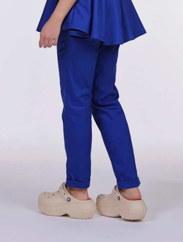 Pantaloni medicali Royal Blue - imagine 2