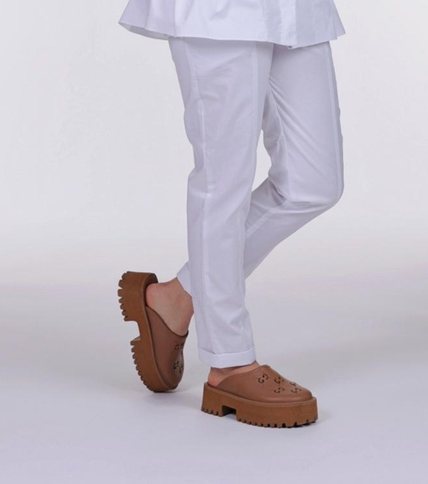 Pantaloni medicali Royal White - imagine 3